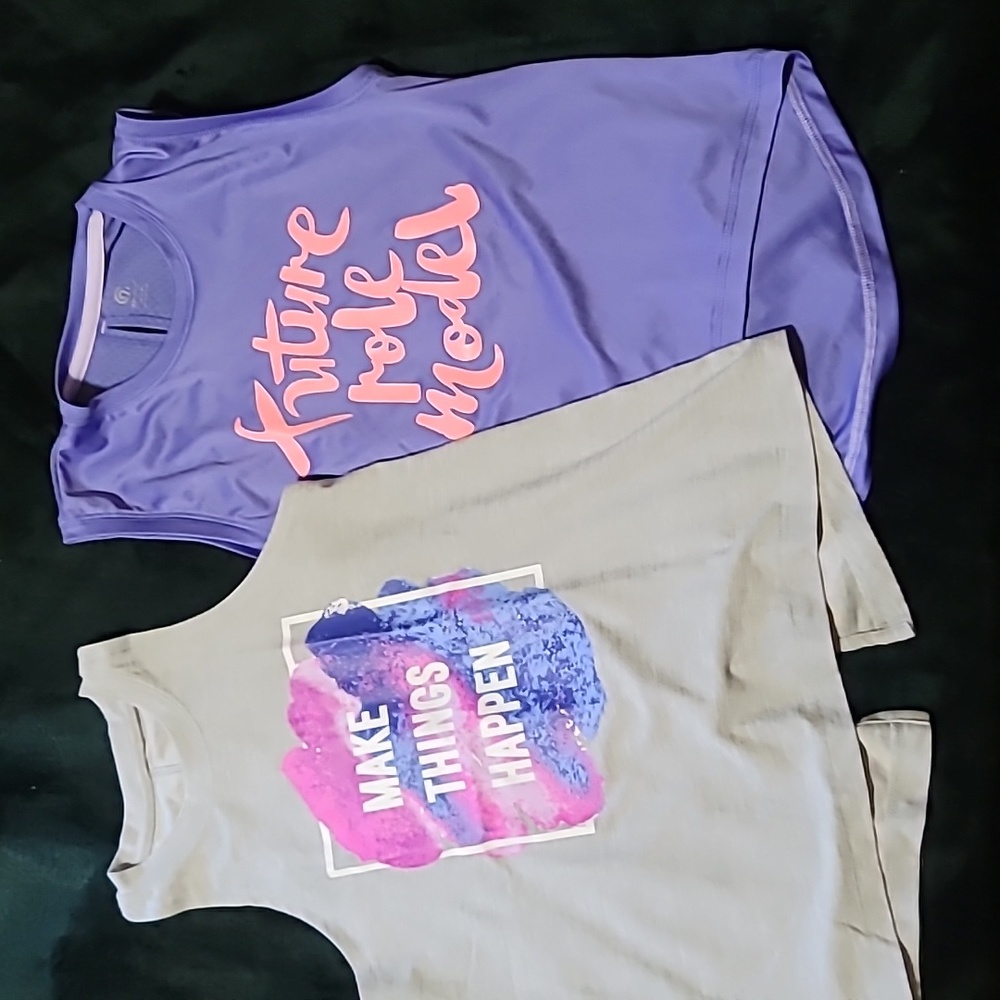 Girls 7/8 Sleevless Activewear
